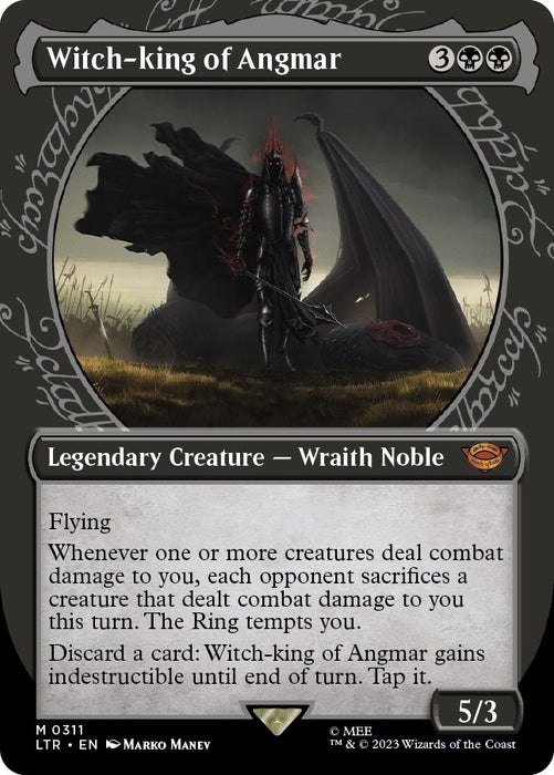 Image for Witch-king of Angmar (Showcase) (311) (Foil) [Universes Beyond: The Lord of the Rings: Tales of Middle-earth] - Magic: The Gathering