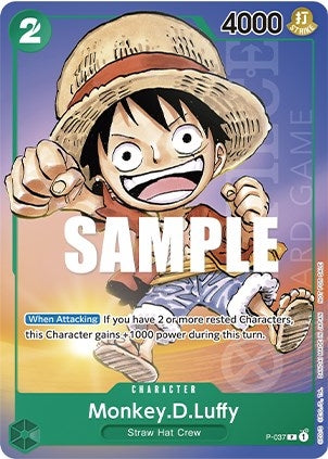 Monkey.D.Luffy (Anime Expo 2023) [P-037] (One Piece Promotion Cards)