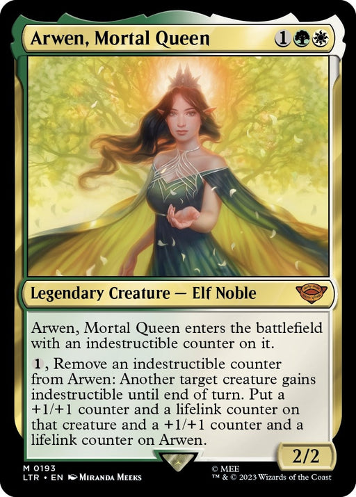 Image for Arwen, Mortal Queen (193) [Universes Beyond: The Lord of the Rings: Tales of Middle-earth] - Magic: The Gathering