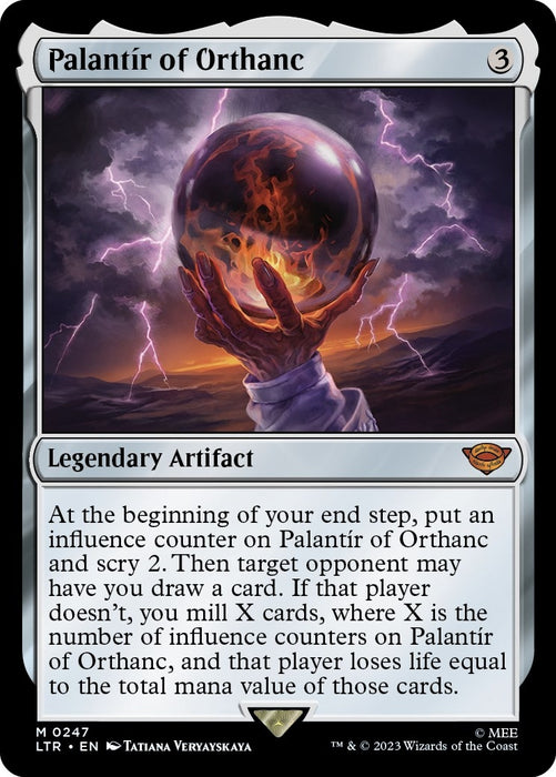 Image for Palantir of Orthanc (247) (Foil) [Universes Beyond: The Lord of the Rings: Tales of Middle-earth] - Magic: The Gathering