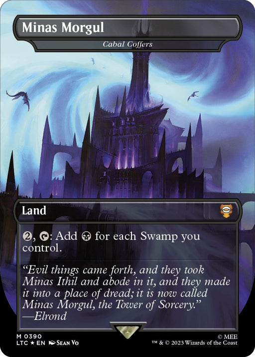 Image for Minas Morgul - Cabal Coffers (Surge Foil) (390) (Foil) [The Lord of the Rings: Tales of Middle-earth] - Magic: The Gathering