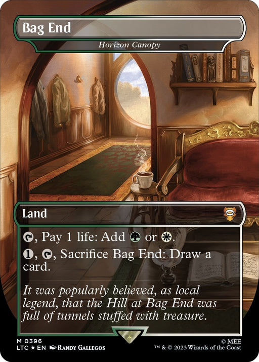 Image for Bag End - Horizon Canopy (Surge Foil) (396) (Foil) [The Lord of the Rings: Tales of Middle-earth] - Magic: The Gathering