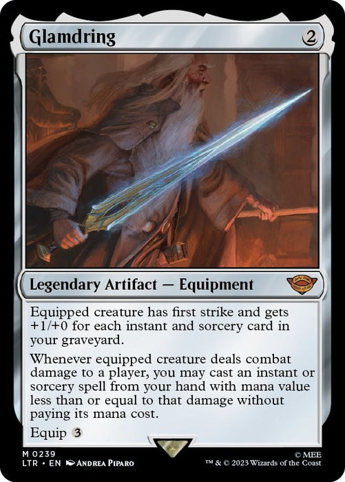 Image for Glamdring (239) [Universes Beyond: The Lord of the Rings: Tales of Middle-earth] - Magic: The Gathering