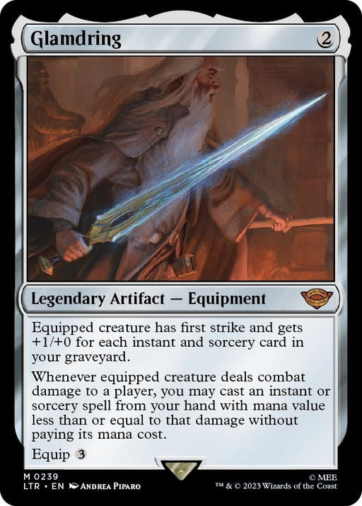 Image for Glamdring (239) (Foil) [Universes Beyond: The Lord of the Rings: Tales of Middle-earth] - Magic: The Gathering