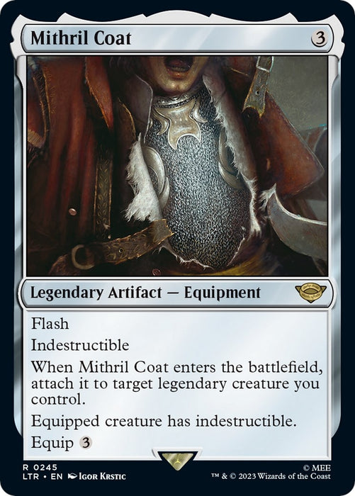 Image for Mithril Coat (245) [Universes Beyond: The Lord of the Rings: Tales of Middle-earth] - Magic: The Gathering