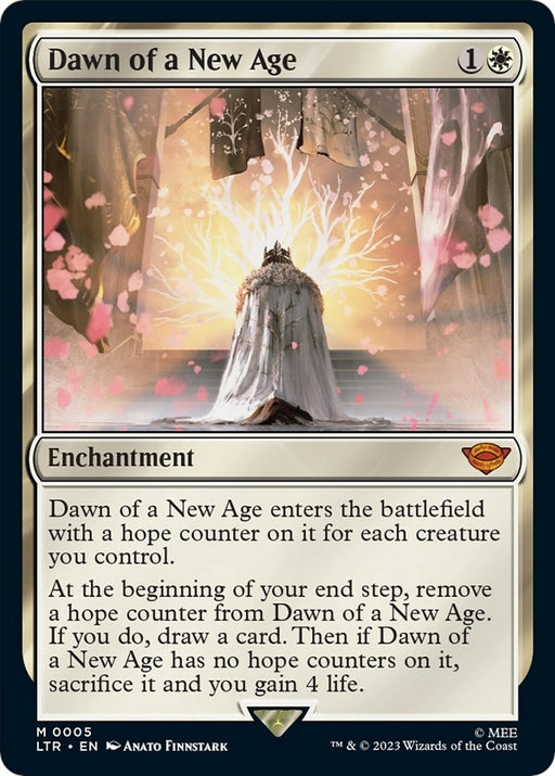 Image for Dawn of a New Age (5) (Foil) [Universes Beyond: The Lord of the Rings: Tales of Middle-earth] - Magic: The Gathering