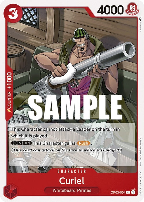 Image for Curiel (OP03-004) [Pillars of Strength] - One Piece Card Game