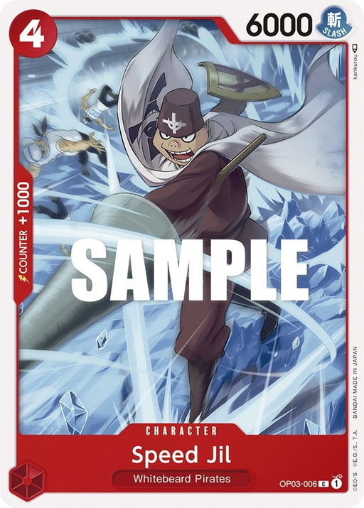 Image for Speed Jil (OP03-006) [Pillars of Strength] - One Piece Card Game