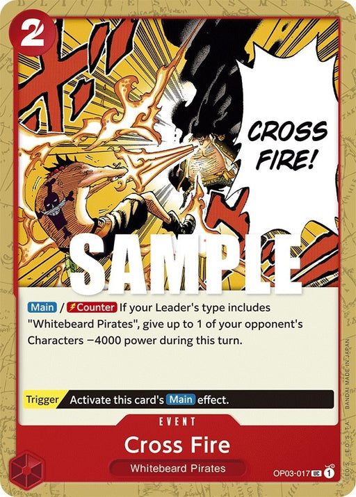 Image for Cross Fire (OP03-017) [Pillars of Strength] - One Piece Card Game