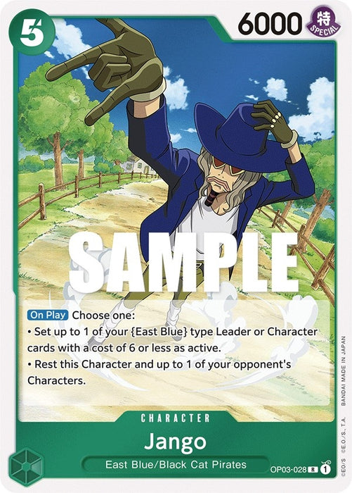 Image for Jango (OP03-028) (Foil) [Pillars of Strength] - One Piece Card Game