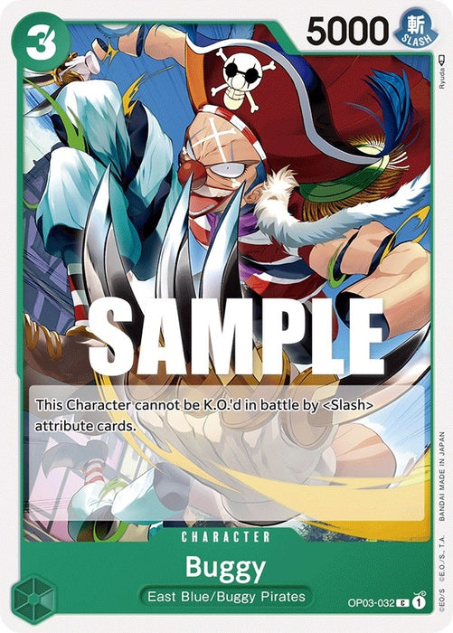 Image for Buggy (032) (OP03-032) [Pillars of Strength] - One Piece Card Game