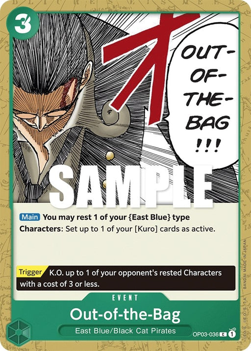 Image for Out-of-the-Bag (OP03-036) [Pillars of Strength] - One Piece Card Game