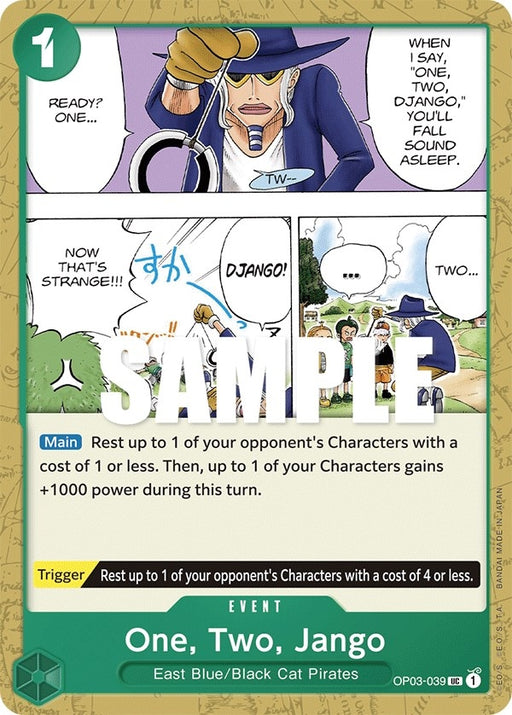 Image for One, Two, Jango (OP03-039) [Pillars of Strength] - One Piece Card Game