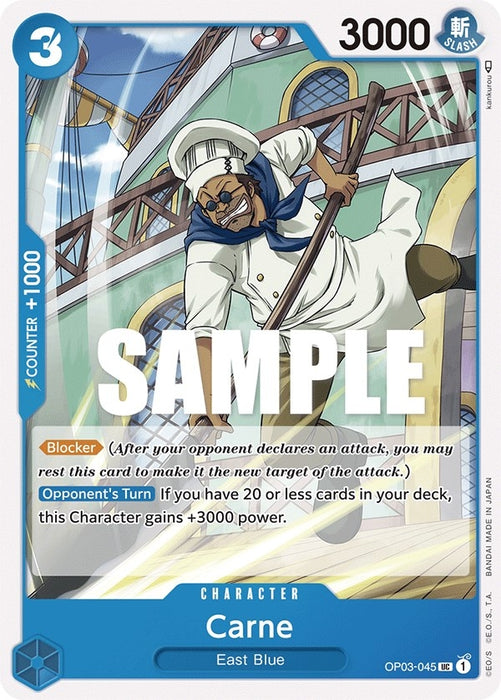 Image for Carne (OP03-045) [Pillars of Strength] - One Piece Card Game