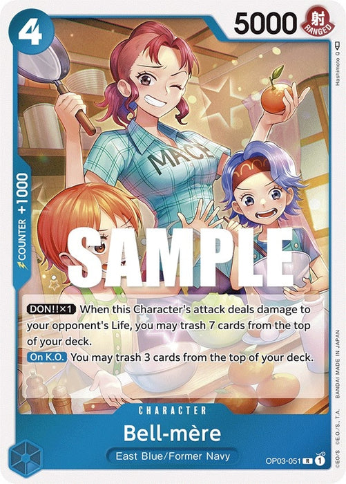 Image for Bell-mere (OP03-051) (Foil) [Pillars of Strength] - One Piece Card Game
