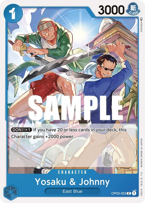 Image for Yosaku & Johnny (OP03-053) [Pillars of Strength] - One Piece Card Game
