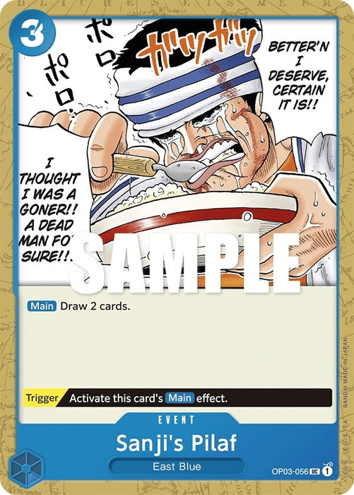 Image for Sanji's Pilaf (OP03-056) [Pillars of Strength] - One Piece Card Game