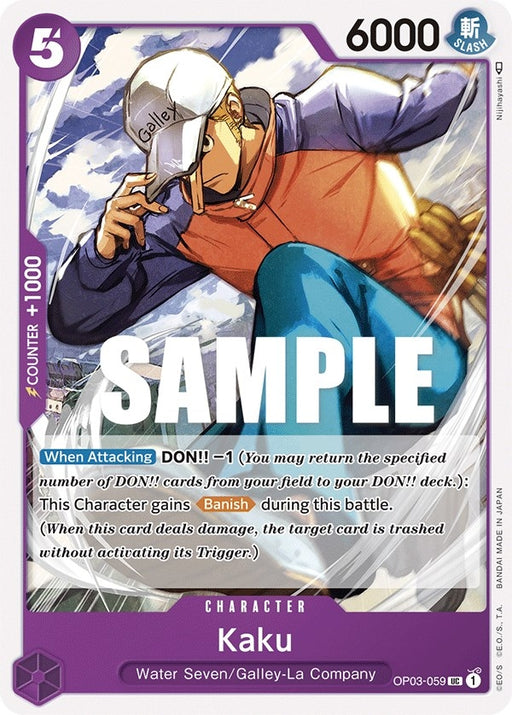 Image for Kaku (059) (OP03-059) [Pillars of Strength] - One Piece Card Game