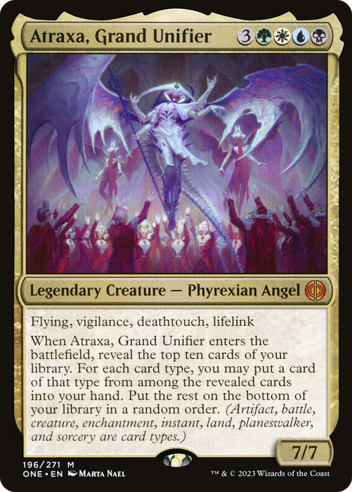 Atraxa, Grand Unifier [ONE-196] - Phyrexia: All Will Be One