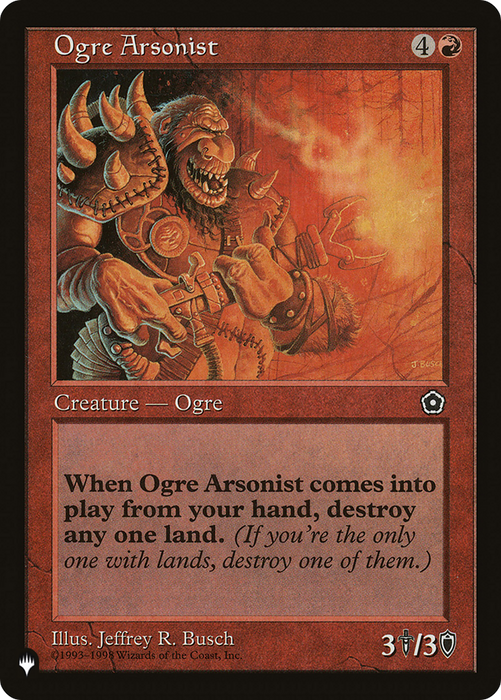 Ogre Arsonist [PLST-P02-110] - The List