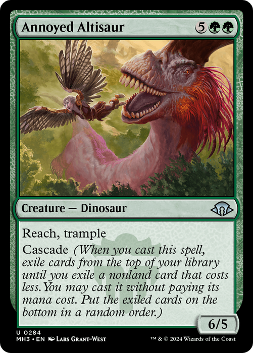 Annoyed Altisaur [MH3-284] Foil - Modern Horizons 3