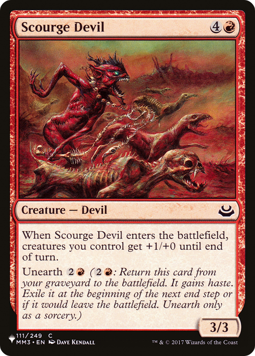 Scourge Devil [PLST-MM3-111] - The List