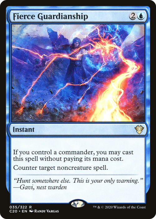 Fierce Guardianship [C20-035] - Commander 2020