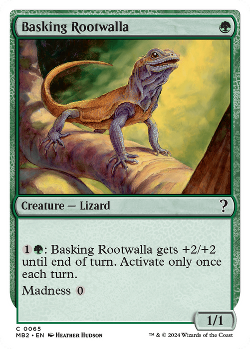 Basking Rootwalla [MB2-065] - Mystery Booster 2