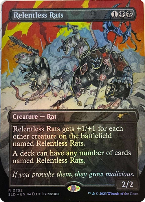 Relentless Rats [SLD-752] Foil - Secret Lair Drop