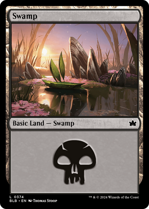 Swamp [BLB-374] Foil - Bloomburrow