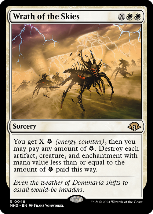Wrath of the Skies [MH3-049] Foil - Modern Horizons 3