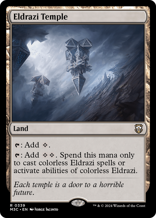 Eldrazi Temple [M3C-339] Foil - Modern Horizons 3 Commander