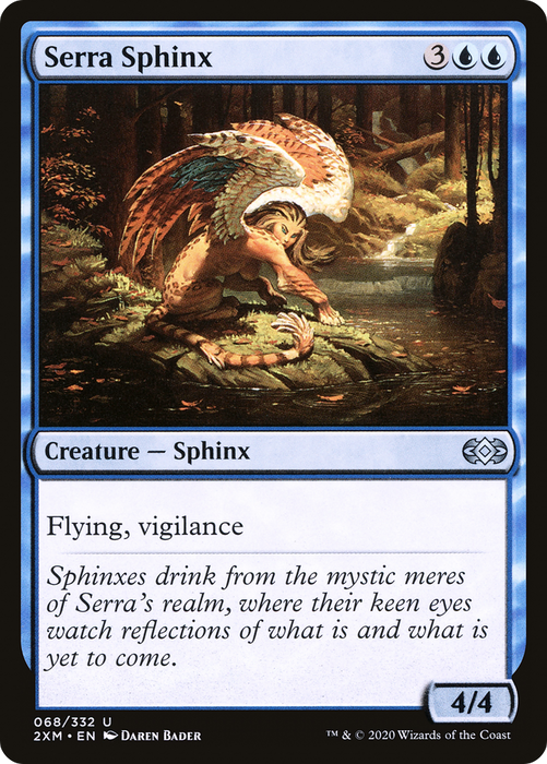 Serra Sphinx [2XM-068] Foil - Double Masters