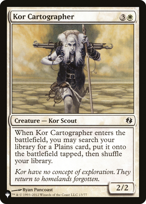 Kor Cartographer [PLST-DDI-13] - The List