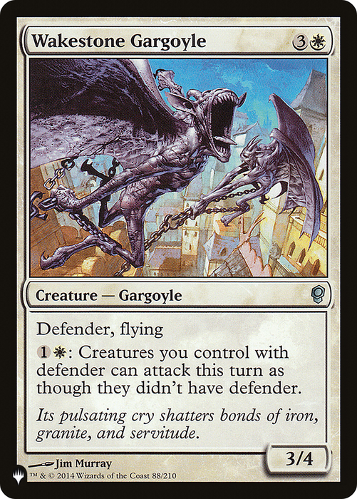 Wakestone Gargoyle [PLST-CNS-88] - The List