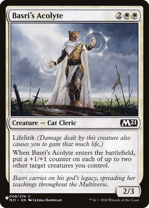 Basri's Acolyte [PLST-M21-8] - The List