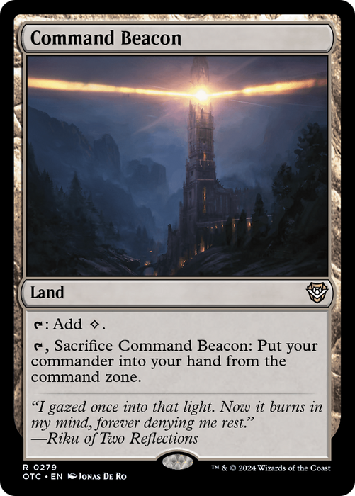 Command Beacon [OTC-279] - Outlaws of Thunder Junction Commander