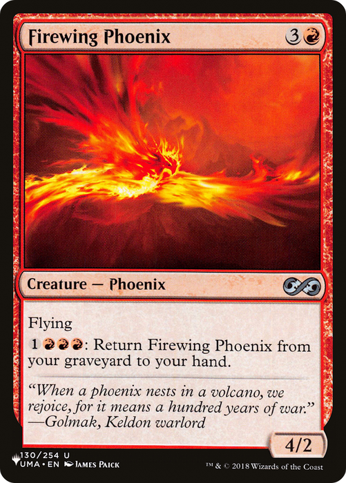 Firewing Phoenix [PLST-UMA-130] - The List