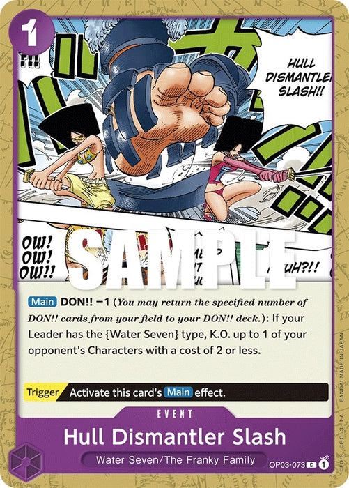Image for Hull Dismantler Slash (OP03-073) [Pillars of Strength] - One Piece Card Game