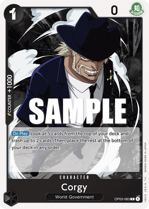 Image for Corgy (OP03-083) [Pillars of Strength] - One Piece Card Game