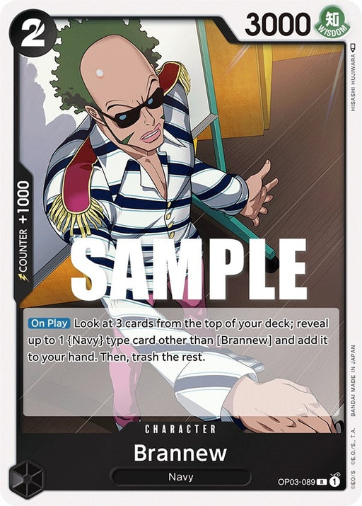 Image for Brannew (OP03-089) (Foil) [Pillars of Strength] - One Piece Card Game