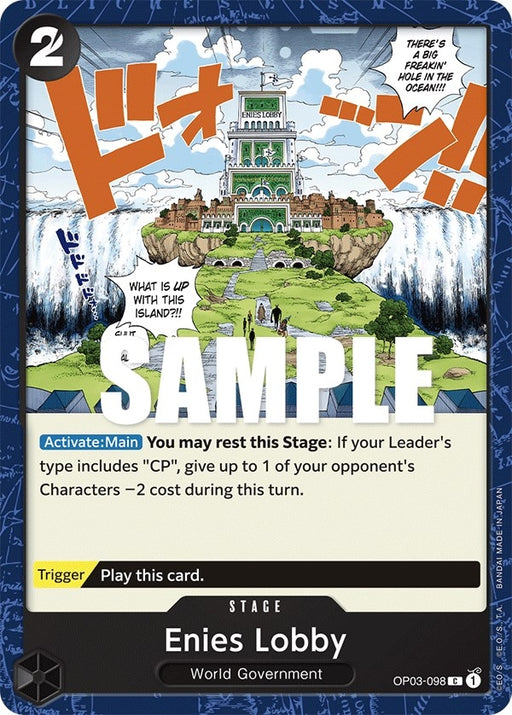 Image for Enies Lobby (OP03-098) [Pillars of Strength] - One Piece Card Game