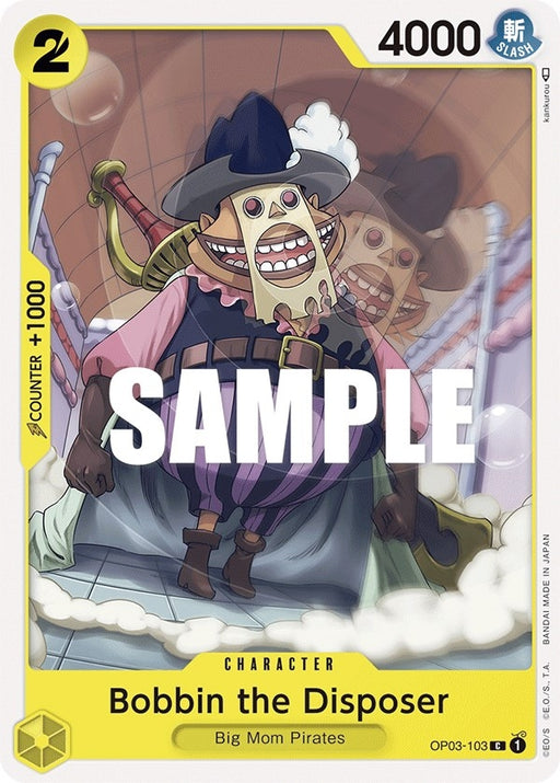 Image for Bobbin the Disposer (OP03-103) [Pillars of Strength] - One Piece Card Game