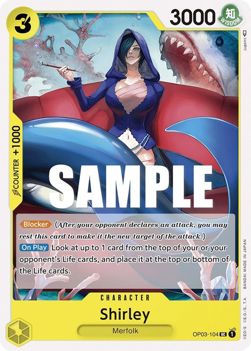 Image for Shirley (OP03-104) [Pillars of Strength] - One Piece Card Game