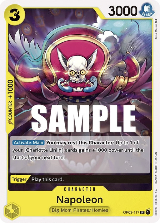 Image for Napoleon (OP03-117) [Pillars of Strength] - One Piece Card Game