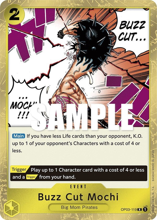 Image for Buzz Cut Mochi (OP03-119) (Foil) [Pillars of Strength] - One Piece Card Game