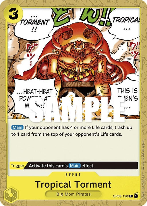 Image for Tropical Torment (OP03-120) [Pillars of Strength] - One Piece Card Game