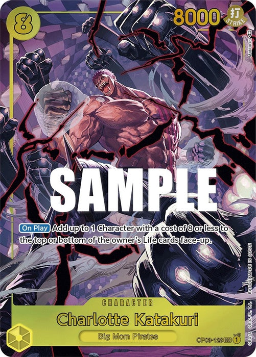 Charlotte Katakuri (123) (Alternate Art) (OP03-123) (Foil) [Pillars of Strength]