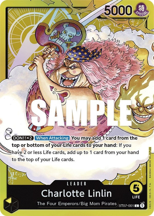 Charlotte Linlin [ST07-001] (Starter Deck 7: Big Mom Pirates)