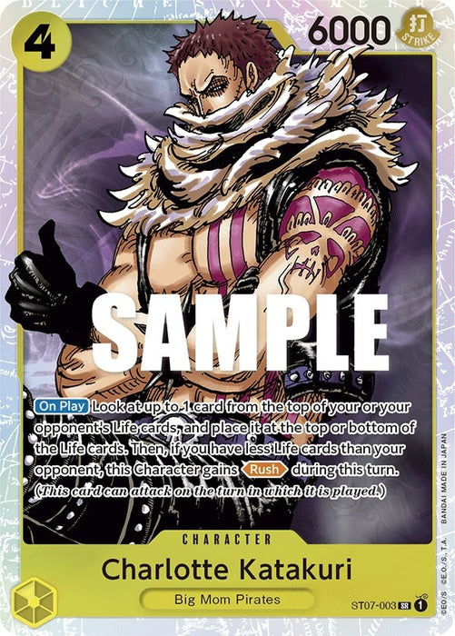 Charlotte Katakuri [ST07-003] (Starter Deck 7: Big Mom Pirates)